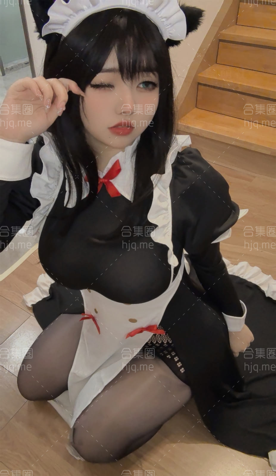 1.啊日日_Ganlory2024侍奉女仆自摄25张