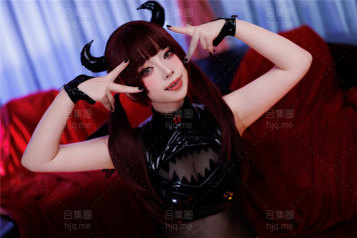 2.胡桃猫Kurumineko2024噬精恶魔摄影80p1v