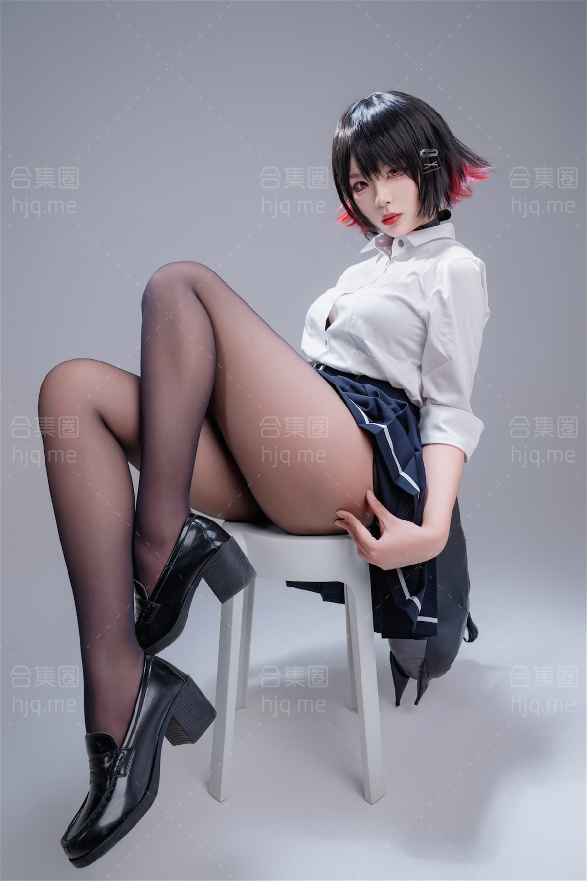 轩萧学姐 鲨鱼妹JK 100p+2分半视频3