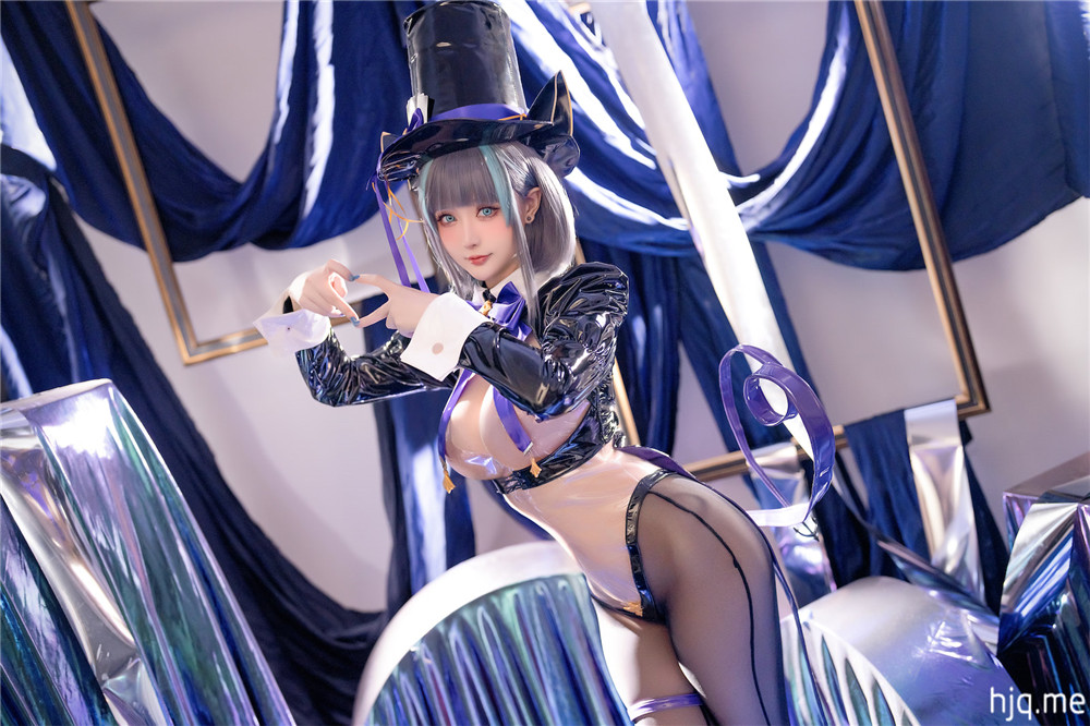 2.星之迟迟2024年8月计划碧蓝航线柴郡魔术师摄影32张