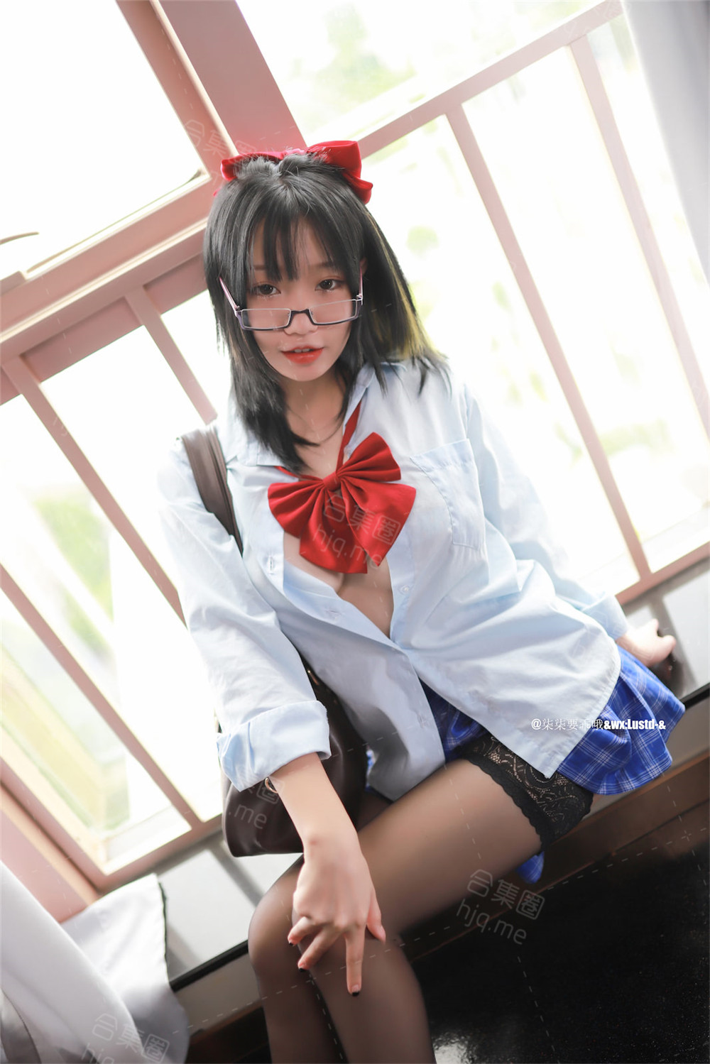 柒柒要乖哦 - 醉酒少女 56P