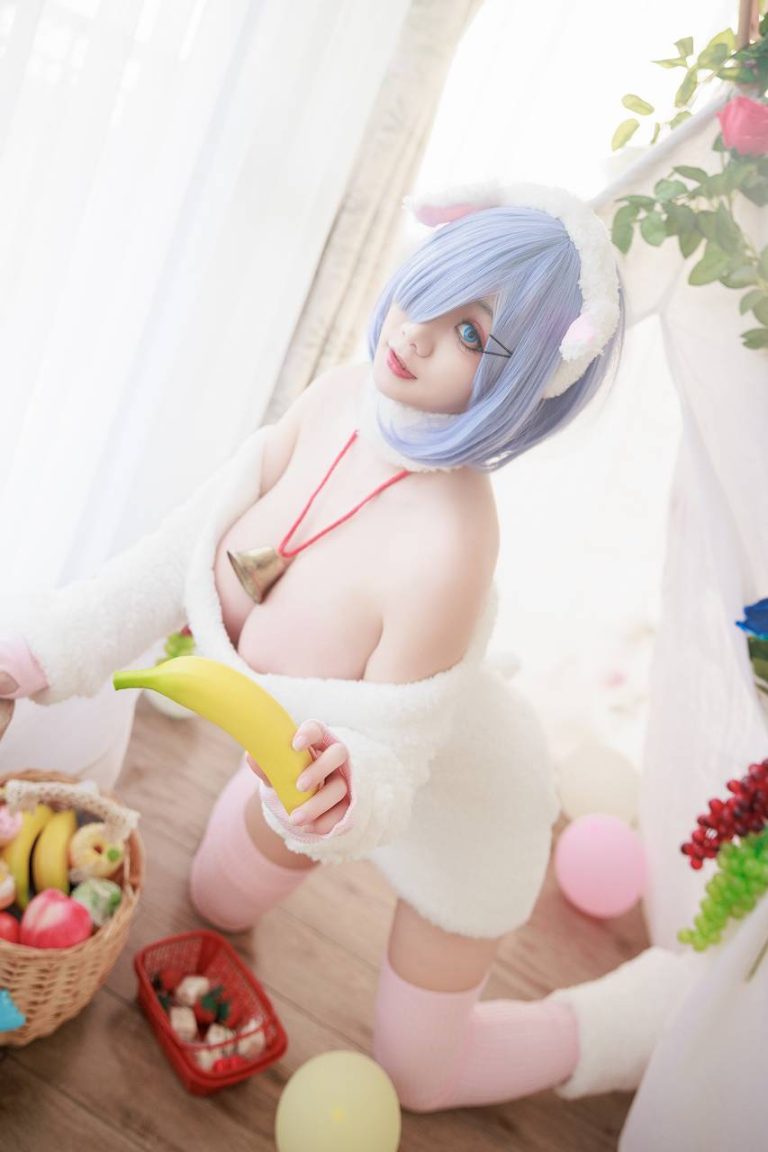 阿雪雪 - 蕾姆小羊 77P6V