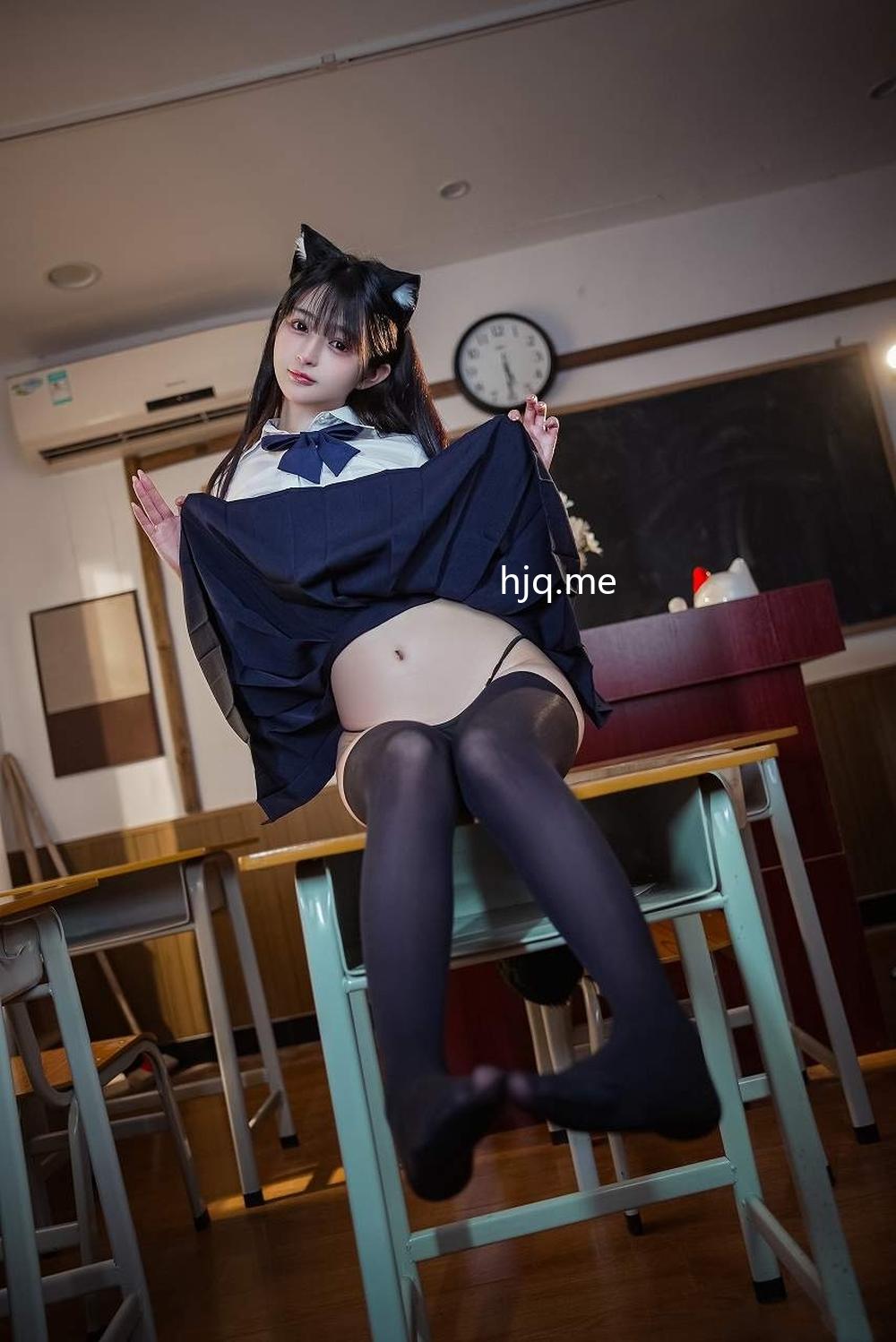 11.桜井宁宁 - JK猫耳 151P1V